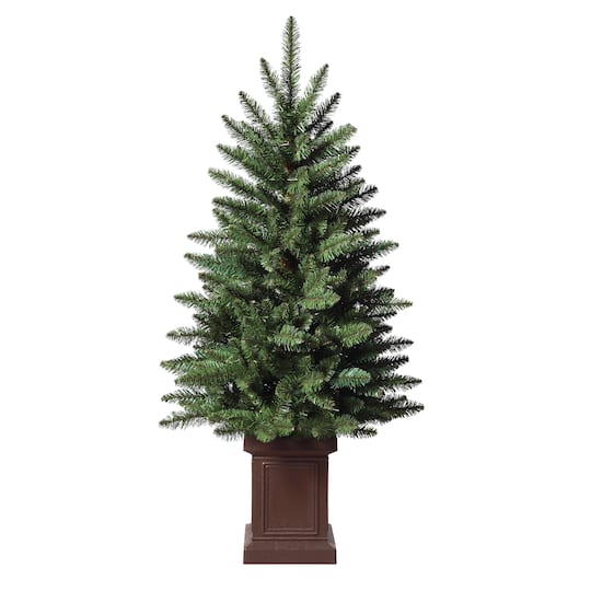 3.5ft. Unlit Berkeley Fir Artificial Potted Christmas Tree